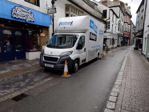 Low Loader Luton van