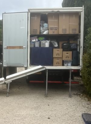 truck fully loaded
