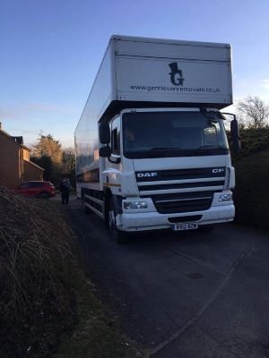 House removals in process