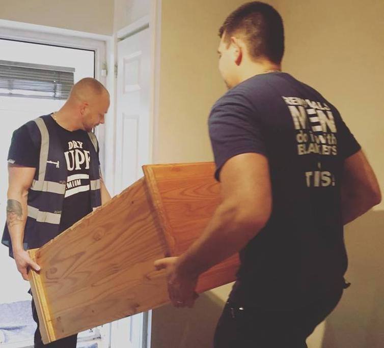 Gentlevan Removals, carrying furniture safely