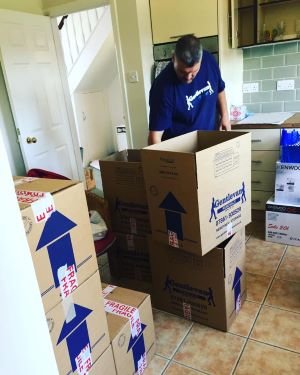 Packing service in the kitchen