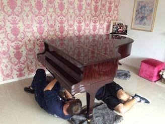 grand piano move in Daventry