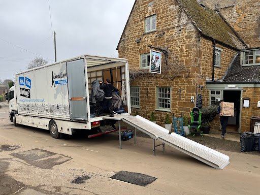 Loading the truck